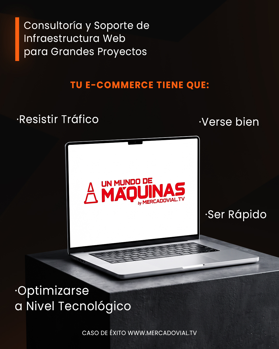 Mercadovial.tv — Infraestructura Web